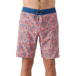 O'Neill Board Shorts Mens Size 34 Cruzer 19”  Quick-Drying Tropical Beach